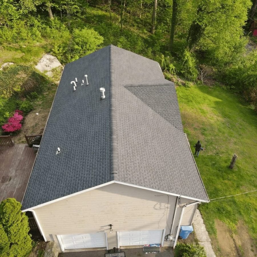 roof-replacement-shelton-ct-gray-shingles-vents